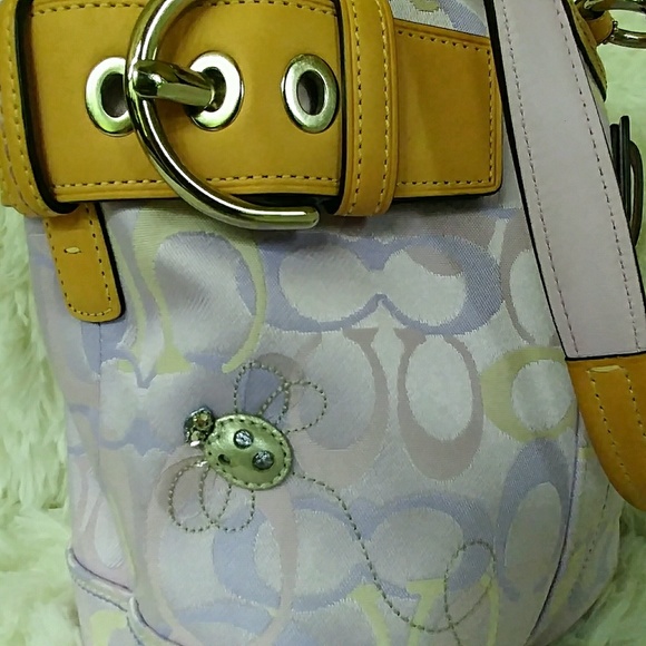 Coach NEW Lilac Soho Optic Bumble Bee - Picture 3 of 8